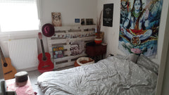 bonjour je pars en saison dans 1 semaine et il est possible de louer ma chambre  Bordeaux, France Chambre privée dans T3 avec jardin Private room in condo vacation rental 39218555