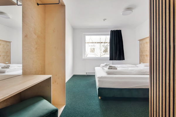 SleepCph self-service hotel offers:<br />→ The most competitive prices in Copenh Copenhagen, Denmark SleepCph | Double Hotel Room | Private Bathroom & Shared kitchen Room in hotel vacation rental 43006791