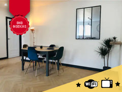 Superbe appartement à la décoration soignée. Proche de la gare Part-Dieu (1min à Lyon, France ✽ GARE Part-Dieu ✽ Bel Appartement T3 Moderne Entire rental unit vacation rental 39012181