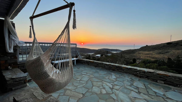 Minimal Cycladic style cottage of 60sqm  set in a gorgeous location with amazing Athens, Greece Art cottage to Otzias bay-Kea Entire cottage vacation rental 8679748