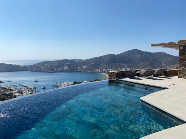 Fully equipped 40sqm self catering suites with the use of the infinity pool. Lux Greece ALMA Suites with Sunset breathtaking view and Pool Entire guest suite vacation rental 53844147