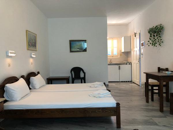 Malamas Furnished Apartments offer accommodation in Studios and two-room Apartme  Malamas Apartments Studio 2 pax Private room in serviced apartment vacation rental 20929998