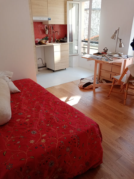 Room in the heart of Paris Bastille, calm, bright, suitable for one traveler, bu Paris, France Bastille - Super studio au coeur de Paris Entire rental unit vacation rental 13557006