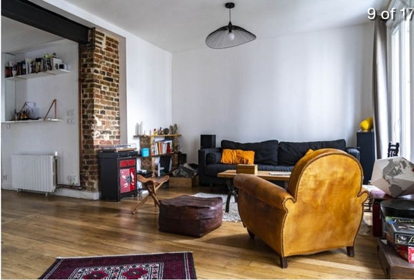 Appartement de caractère type loft a 5 mètres du parc des buttes Chaumont (le pl Paris, France Cosy loft in buttes chaumont : park & small shops Entire rental unit vacation rental 22323924