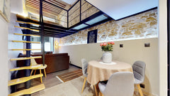 Idéalement situé au cœur des pentes de La Croix-Rousse, les appartements sont pr  Joli Duplex  au cœur des pentes Lyon 1er appt 4 Entire rental unit vacation rental 45420054