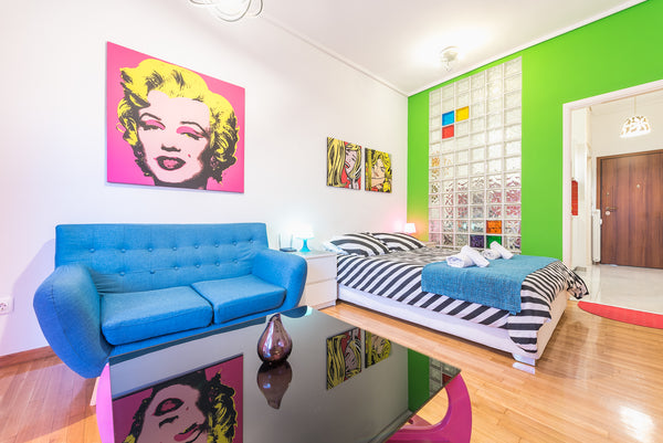 This place is a cozy apartment in Athens city centre decorated with a pop-art st Athens, Attica, Greece Zenios Amintas-Pop-artment for two in city center Entire rental unit vacation rental 14667336