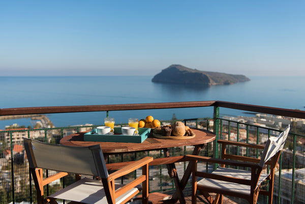 Live in this cozy house during your holidays and relax with it's breathtaking vi Platanias, Greece THE HILLSIDE HOME Entire home vacation rental 3162900