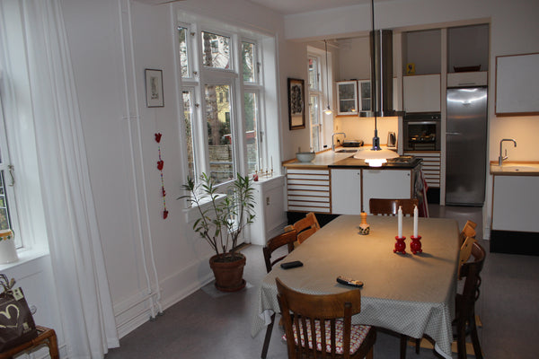 SMUK OG FUNKTIONEL LEJLIGHED I HUS FRA 1864<br />Attraktiv lys 140 m2 lejlighed  Copenhagen, Denmark Cosy family friendly apartment w. terrace&garage. Entire rental unit vacation rental 43339318