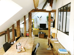 Design, sunny, calm & cozy apartment under the roofs.<br />The apartment is on t Paris, France Cozy architect's apartment in the heart of Paris Entire rental unit vacation rental 16670822