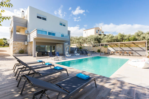 A modern masterpiece in the leafy suburbs of outside Chania, Vila Sofos is an en  Villa Sofos Entire villa vacation rental 648902462065609267