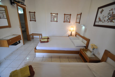 A lovely private room just 50m from the beach and 800m from the center of ios!!! Greece 3.3) Triple private room on the beach Private room vacation rental 12441626