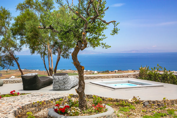 Luxury Cave Villas belongs to Elysian Santorini properties family and it is idea Thira, Greece Luxury Caves with Prive Jacuzzi Sea & Sunset View Private room in villa vacation rental 18452683