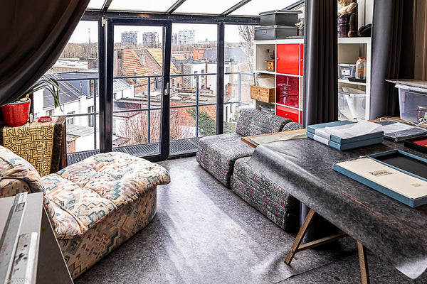 In the middle of a unique end of the 19th century neighborhood, the Veerle Rooms Antwerp, Belgium Artist in Residence Studio Entire rental unit vacation rental 38594194