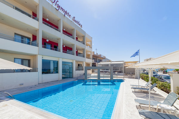 Spacious studio with garden view located at the beachroad of Rethymno just 2.3 k Rethimnon, Greece Studio|Beach Road|Free Breakfast|Pool|Garden View Entire rental unit vacation rental 34519631