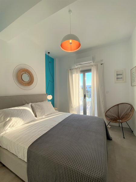 Our beautiful apartments are located in Perissa and near to Perissa Beach, one o Athens, Greece Marton Perissa 01 Entire rental unit vacation rental 50762780