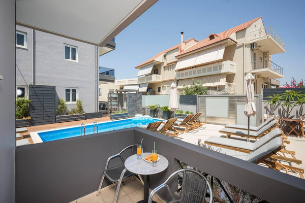 Newly renovated luxury studio Sun Ray are owned by a local family who are passio  Sun Ray Cozy Studio1 With Pool | 100m From Agia Marina Beach Entire rental unit vacation rental 42370269