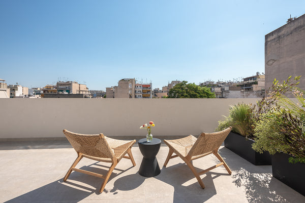 Overlooking a quiet pedestrian street, this unique design apartment provides a v Athens, Greece Ceramian 4.1 Entire serviced apartment vacation rental 617126803849174889