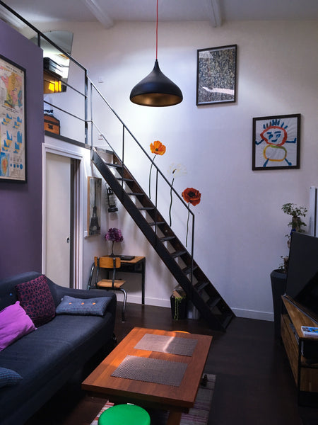 Chambre privée dans un ancien atelier, entièrement rénové, à 15 min du centre de Paris, France Chambre dans un ancien atelier, quartier Jourdain Private room in rental unit vacation rental 18826087