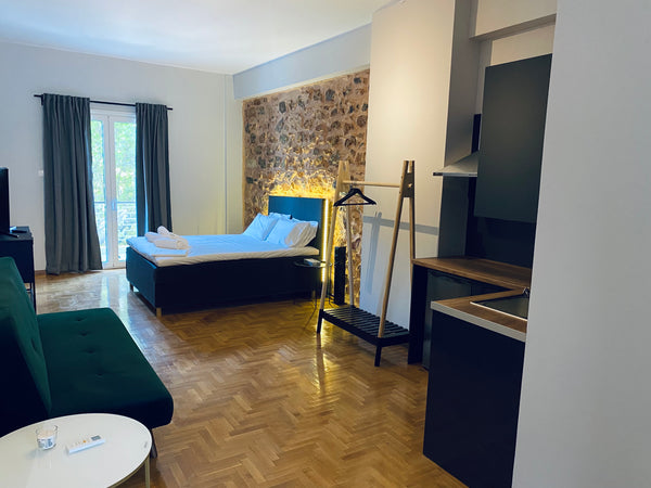 Set in Athens CBD, Omega54 is just a step away from the Metaxourgeio Metro Stati GR Omega54 Suite1_Athens’s Central Business District Entire condo vacation rental 50385327