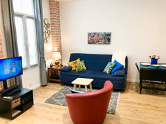 IN THE HEART OF MONTMARTRE<br />Village atmosphere in La Butte Montmartre, famou Paris, France 30 mtr ROMANTIC MONTMARTRE - STUDIO Entire rental unit vacation rental 507255