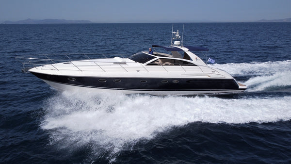 A luxury 55ft motor yacht to live your summer myth in Crete and Aegean islands!  Princess v55 Motor Yacht Boat vacation rental 49836772