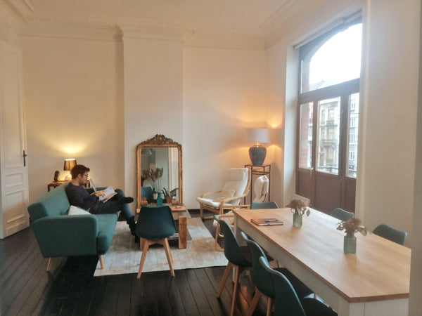 Magnifique appartement situé à 5 minutes à pied du cimetière d'Ixelles (commerce Brussels, Belgium Charmant  logement de 120m² au coeur d'Ixelles Entire rental unit vacation rental 50006416