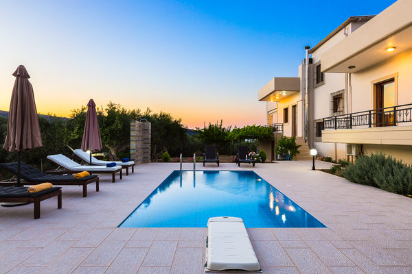 In the beautiful location of Kissamos and only 5 minutes drive from the center o Kissamos, Greece Family villa Chrissi with private pool in Kissamos Entire villa vacation rental 20012858