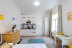 Fresh new studio apartment located in Old Town, less than 10 minutes walk to Cha Prague, Czechia Sunny studio Apt. in the Old Town Entire rental unit vacation rental 24702755