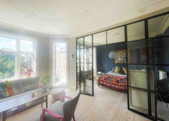 Beautiful atmospheric old apartment full of light. Three decorated high ceiling  Frederiksberg, Denmark Beautiful apartment, sunny balcony, green spot Entire condo vacation rental 40422307