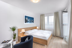This modern studio apartment is located in a quiet area, close to the Metro stat Prague, Czechia New modern Studio directly at Subway station Entire rental unit vacation rental 22898360