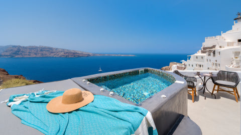 An amazing suite, that respects the traditional architecture of Santorini, with  Greece Angel Studio in Oia | Hot Tub with Sunset View | Entire rental unit vacation rental 25225129