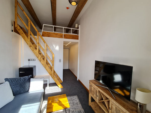 Enjoy a stylish experience at this centrally-located place. Small yet very cosy  Prague, Czechia Entire unit 505 with sleeping loft in Prague Entire rental unit vacation rental 647937603594666262