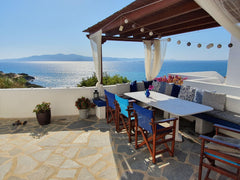 Villa Irene's Dream is located in Orkos, overlooking the Aegean sea and the isla Naxos, Greece Villa Irene's Dream - for dreamy vacations Cycladic home vacation rental 32601424