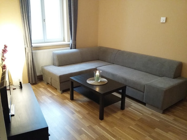 Sunny two room apartment in walking distance of the Vltava embankment, located a Prague, Czechia Bright and sunny apartment in walking distance to Charles Bridge Entire rental unit vacation rental 17597338