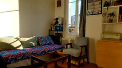 Little quiet studio (22 m²) in the lively area of rue du Poteau, very sunny, on  Paris, France La Cabana : mini loft nearby Montmartre Entire rental unit vacation rental 9011415