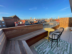 This cosy rooftop apartment has been fully renovated to gain the most out of its Antwerp, Belgium Green & Golden sky loft Entire loft vacation rental 643904735805593159