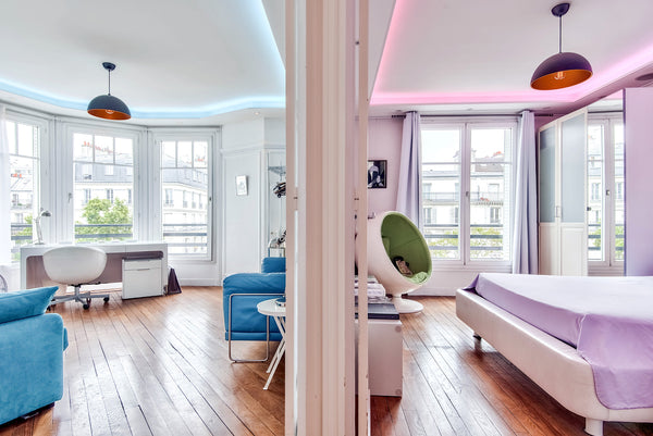 Luxury flat close to Place des Vosges (Marais area).<br />2 bedrooms, 4 beds (2  Paris, France Luxury flat for 5 persons - Marais Entire rental unit vacation rental 10451648
