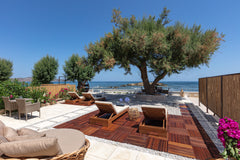 Villa Seashell is a fabulous newly renovated and furnished villa right on the be  Villa Seashell★ Beach front Luxury villa in Chania Entire townhouse vacation rental 51166115
