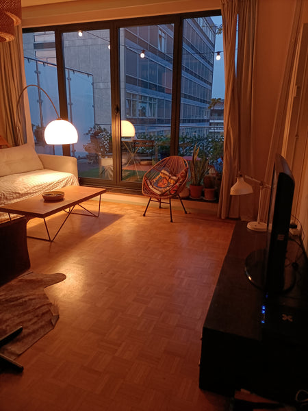 Mooi 1-slaapkamer appartement met 2 terrassen. Ook nog een extra slaapbank in de Antwerp, Belgium Centraal gelegen appartement met 2 terrassen. Entire rental unit vacation rental 33216722