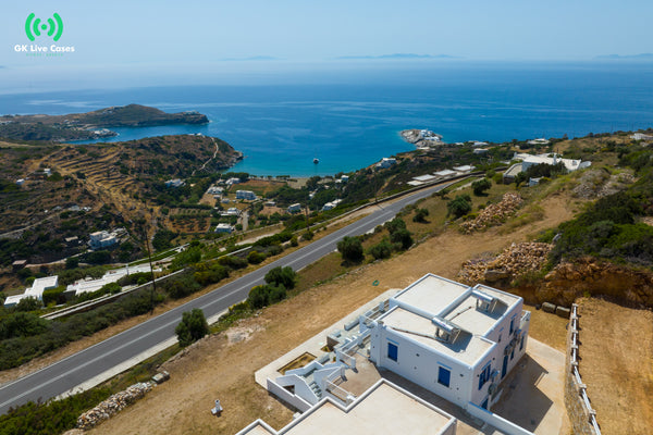 A modern Cycladic house 49sqm on the road to Platy Gialos. We created this place Greece Fidopos house 2 Entire home vacation rental 49822365