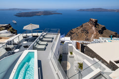 Orana residence Santorini is positioned directly above the idyllic Skaros rock i Imerovigli, Greece Orana Residence - Luxury villa in Imerovigli Entire villa vacation rental 573654630269312801