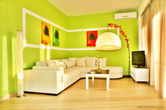 On one floor there are 2 spacious air-conditioned bedrooms with double or twin b Greece Two Bedroom Maisonette - Esthisis suites Room in aparthotel vacation rental 4314727