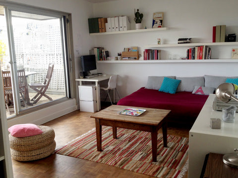 Appartement 2 pièces lumineux avec grande terrasse situé près du parc des Buttes Paris, France Terrasse aux Buttes-Chaumont Entire rental unit vacation rental 7356563