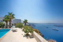 From this unique luxurious villa at the edge of the cliff of Firostefani, you ca Athens, Greece UNIQUE Caldera view villa Santorini (Firostefani) Cycladic home vacation rental 7071226