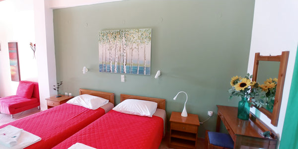 The family-run Elena Apartments is located right in the centre of Almyrida villa  Nr 1 Elena Studio side sea view Private room in rental unit vacation rental 51253776