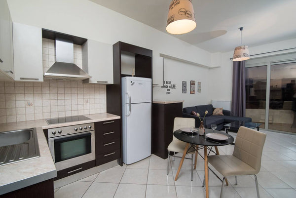Pilot Lux Apartment is a brand new apartment with modern details and cozy style  Chania, Greece Pilot Lux Apartments | Cozy with Sea views Entire rental unit vacation rental 2626004