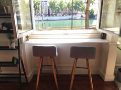 Bel appartement de 79 mètres carrés, charme du parquet à chevrons et d’une grand Lyon, France Grand appartement vieux Lyon vue sur Saône Entire rental unit vacation rental 44583059