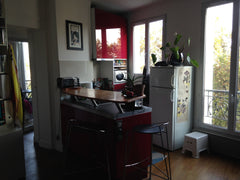 Situé au 4e et dernier étage, mon appartement donne sur le Parc des Buttes Chaum Paris, France L'appart en haut du parc - Appartment above park Entire rental unit vacation rental 15840514