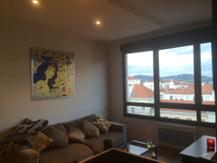 On the plateau of Croix-Rousse, renovated apartment with American kitchen, bathr Lyon, France Comme à l'Hôtel avec garage et vue panoramique! Entire rental unit vacation rental 12017703