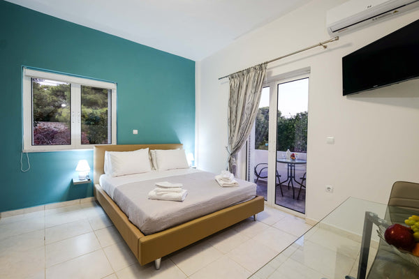 This is a ground-floor studio, located at Korakies area just 7 km from Chania do Chania, Greece Mark's Paradise Garden Studio Entire condo vacation rental 27248312